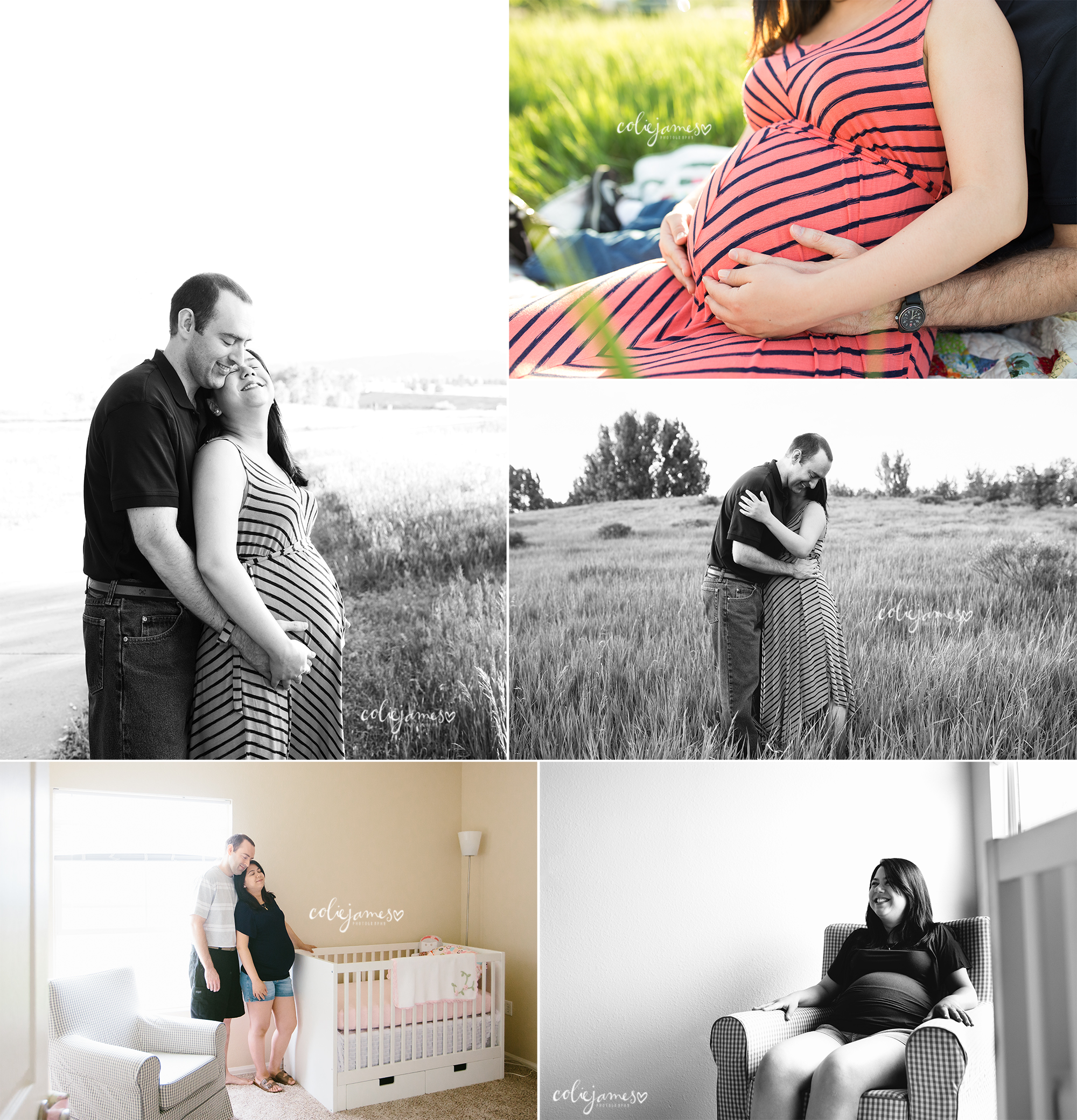 littleton matenity photography - colie james photography | waiting for baby girl