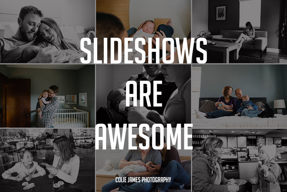 boulder newborn photography slideshows are awesome