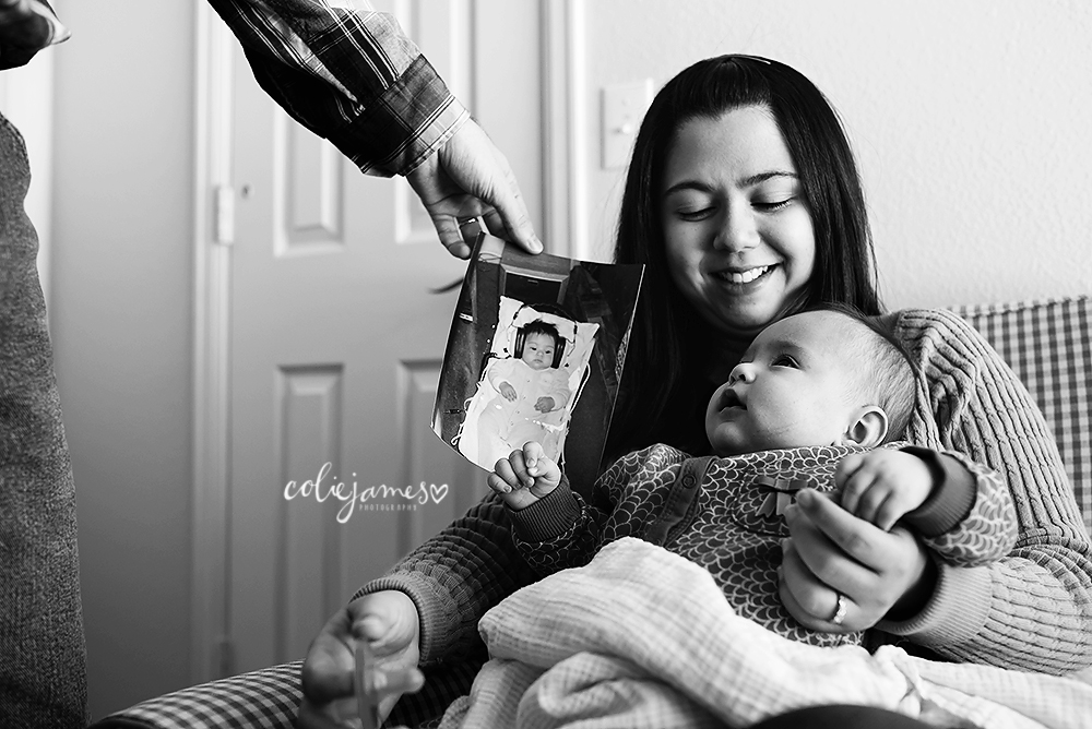 littleton baby photography just like mom