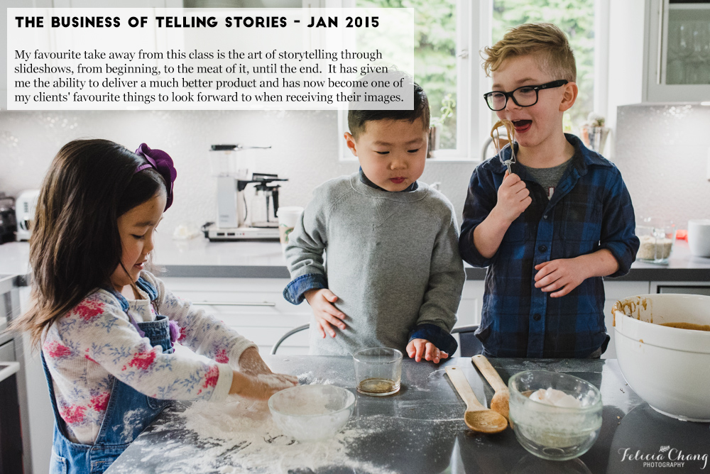 Storytelling Photography Workshop review by Vancouver Family Photographer Felicia Chang