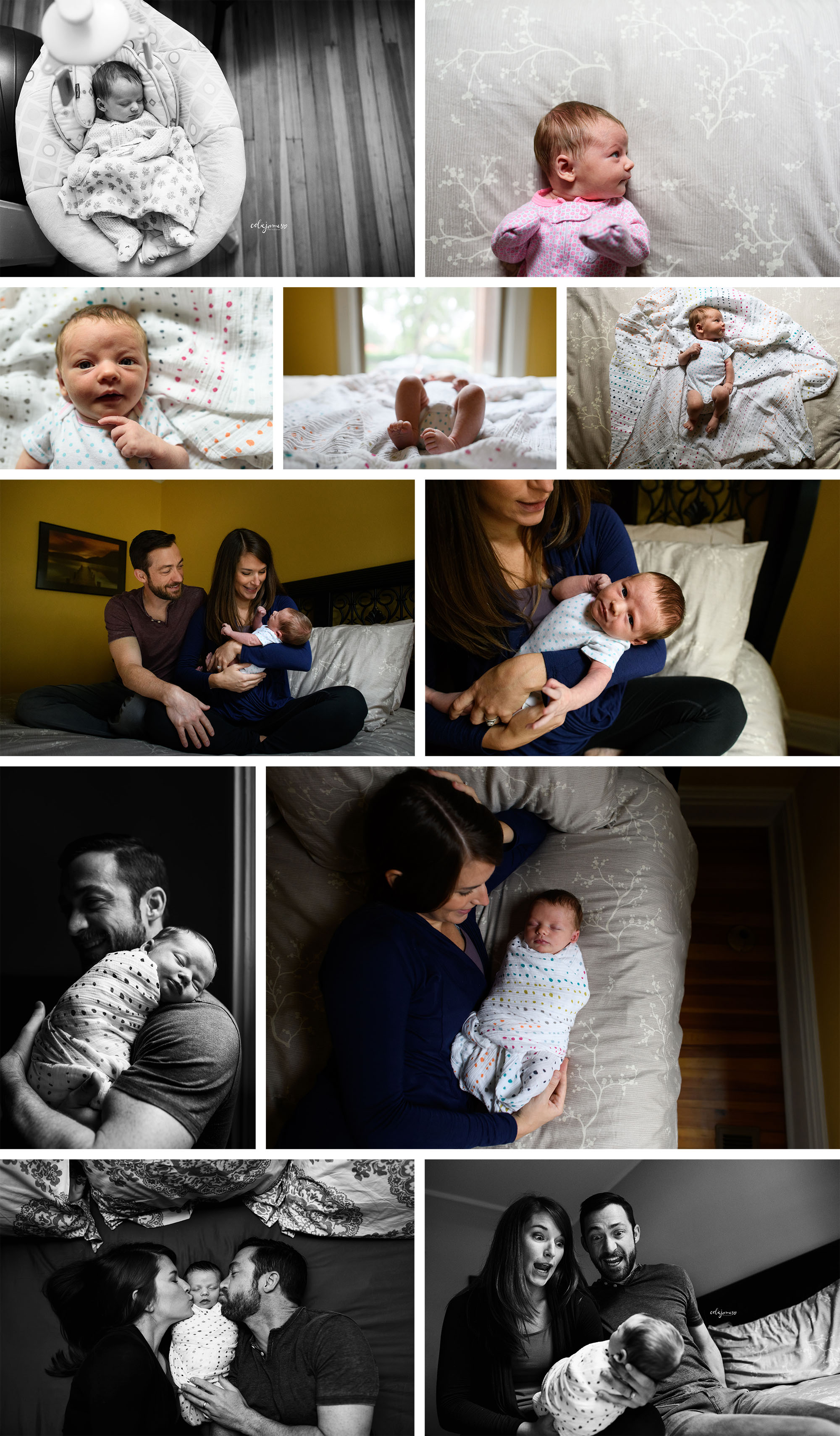 denver in-home newborn photography