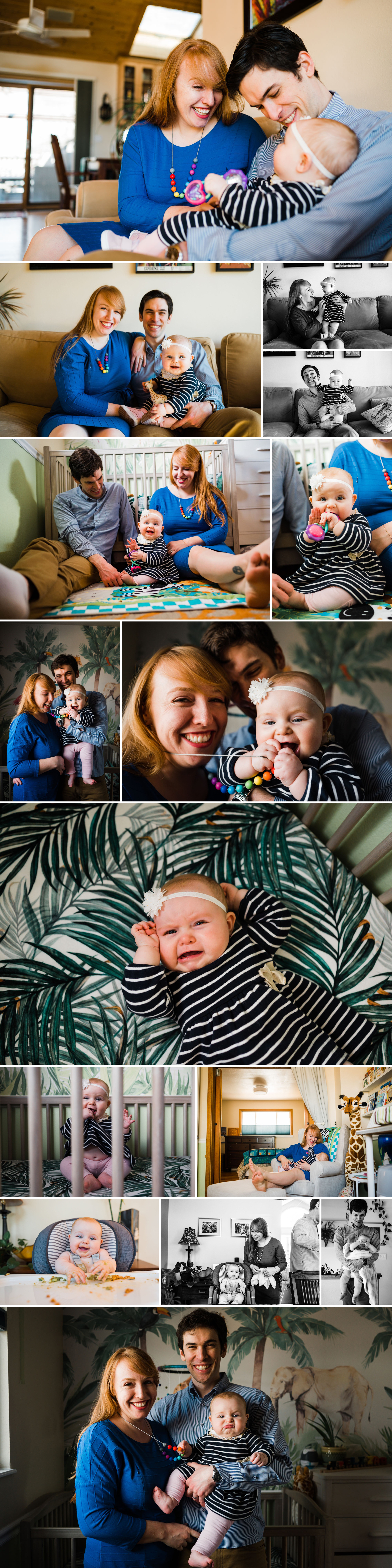boulder baby photographer, 6 month photos